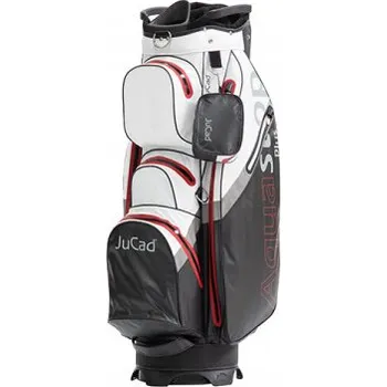 Golfový bag JuCad bag cart Aquastop Plus - černo bílo červený