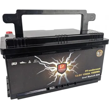 Akumulátor trakční PERFEKTIUM LiFePO4 12.8V/150Ah bez vyhřívací podložky Smart Bluetooth BMS 355x175x188mm