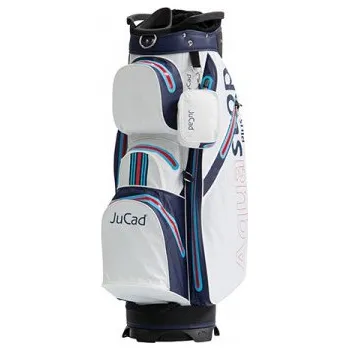 Golfový bag JuCad bag cart Aquastop Plus - bílo modro červený
