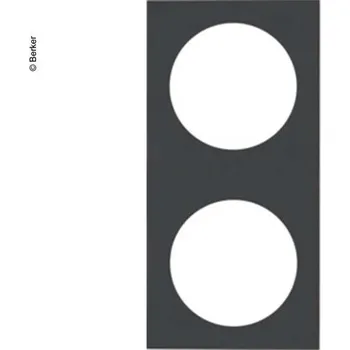 Příslušenství ke karavanu Dvojitý rám černý matný SB