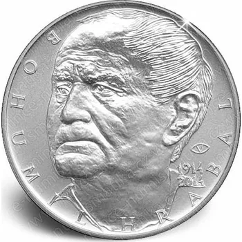 200 Kč Bohumil Hrabal, proof 2014