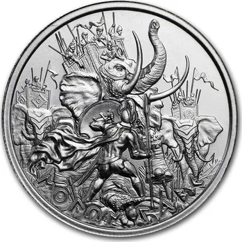 Stříbrná mince Molon Labe 2 Oz USA