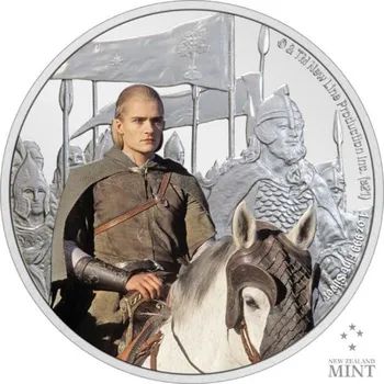 Stříbrná mince New Zealand Mint Pán prstenů - Legolas 1 oz