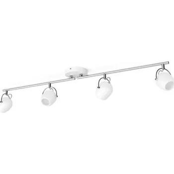Bodové svítidlo PHILIPS SVÍTIDLA LED Bodové svítidlo Philips Rivano 50614/31/P0 4x4,3W bílé 2700K - PHILIPS (915005695901) PH 50614/31/P0
