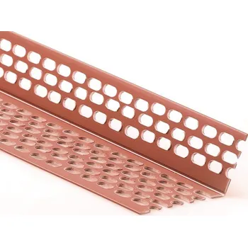 Střecha HPI Větrací profil úhlový PVC 30/50mm červený