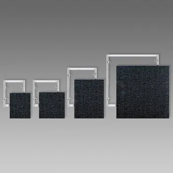 Revizní dvířka DEN BRAVEN Dvířka pod obklad bílé PVC 300x300 VE1000