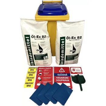 Sorbent Souprava se sypkými sorbenty olejová