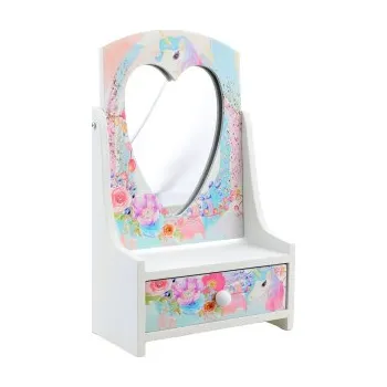 Šperkovnice Šperkovnice dřevěná se zrcátkem jednorožec