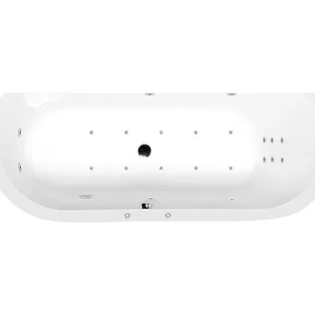 Astra O Hydro-Air hydromasážní vana, 165x75x48 cm, bílá 35611HA