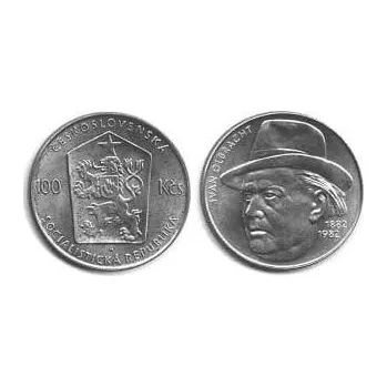 Stříbrná mince 1982 100. výročí narození Ivana Olbrachta