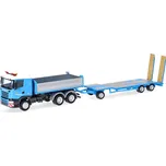 Scania R13 sklápěč s přívěsem TU3 Felbermayr 1:87 - Herpa Scania R13 dumper truck with TU3 trailer "Felbermayr" - sběratelský model 1/87