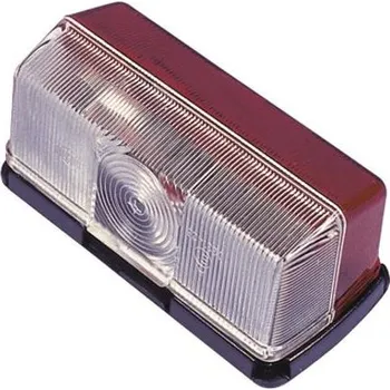 Příslušenství ke karavanu Světlo obrysové s podstavcem červená/bílá 92x43x37mm