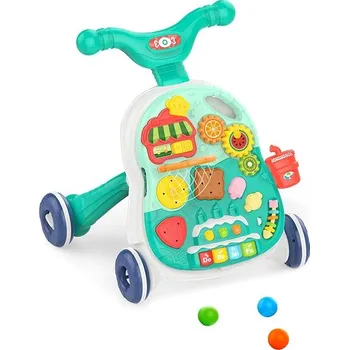 Dětské chodítko Bavytoy Chodítko stolek tyrkysové