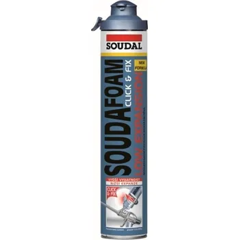 Montážní pěna SOUDAL Pistolová montážní pěna SOUDAFOAM GUN CLICK LOW EXPANSION 750ml