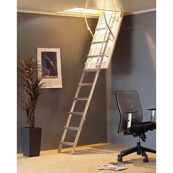 Schodiště TRIANT Půdní skládací schody ALUTRAG MAX THERM 70x130cm