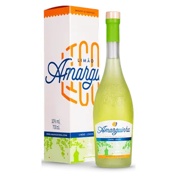 Víno Amarguinha Lemon, mandlový likér, citronový, 700 ml