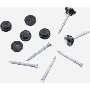 Hřebík DEN BRAVEN Kovový hřebík s těsnicí zátkou pro nopové fólie 3,5*40mm
