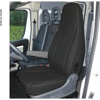 Příslušenství ke karavanu Potah sedadla Fiat Ducato od 2014, antracit/béžová, 1 ks