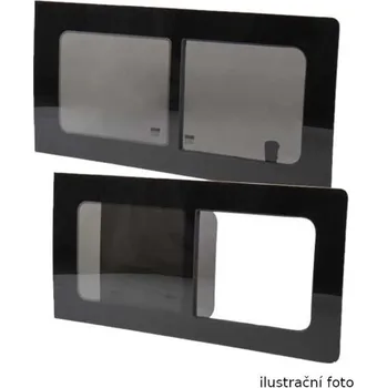 Příslušenství ke karavanu Boční posuvné okno CARBEST pro VW T5/T6 (2004- ) double rozvor, zadní pravé, 1257x570mm, tonované
