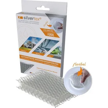 Filtrace vody Silvertex stříbrná síťka pro konzervaci vody – pro nádrže do 120L