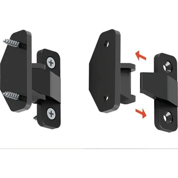 Příslušenství ke karavanu Dřevěná spojka černá 4x