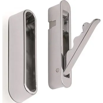 Příslušenství ke karavanu Sklopný háček/věšák 80 mm chrom