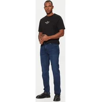 Pánské oblečení Tommy Hilfiger Jeansy Denton MW0MW39034 Tmavomodrá Straight Fit 34_32