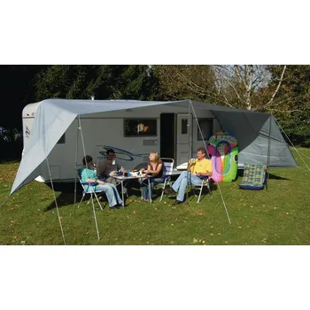 Krycí plachta Sluneční střecha REIMO TENT Como 10, 900 cm, světle šedá