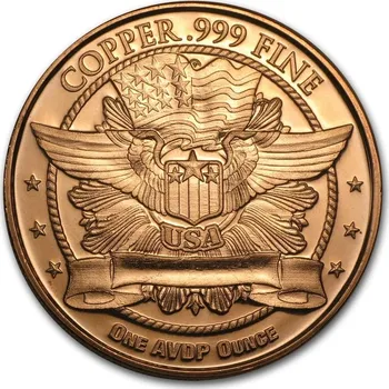 Mince :1oz Flowing Hair Dollar