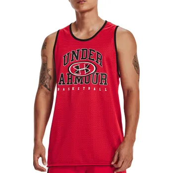 Pánské tričko Dres Under Armour UA Baseline Reversible Jsy-RED 1377310-600 Velikost S
