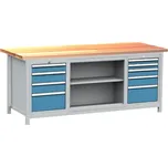 Dílenský stůl svařený - Ponk set DPJ 204 ponk svařený set DPJ 204 kovos