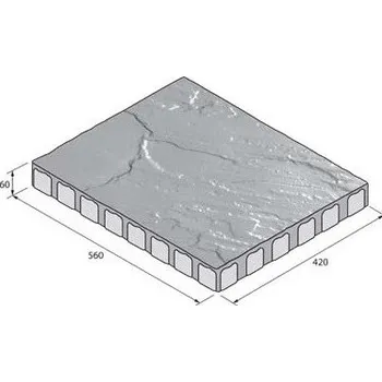 Stavebniny BEST ALTEZO výška 60mm colormix brilant STANDARD