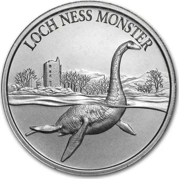 Silver Shield Stříbrná investiční mince-2 oz Stříbro - Loch Ness Příšera