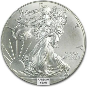 Stříbrná mince American Eagle 1 oz 1 USD Různý ročník USA