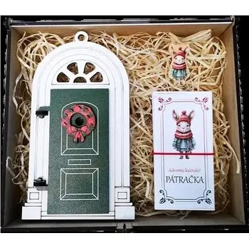 Kalendář Coolkousky adventní kalendář, pátračka pro děti - zelené dveře Kniha