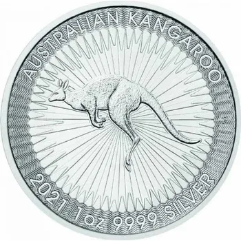 Perth Mint Klokan 1 Oz stříbro Kangaroo