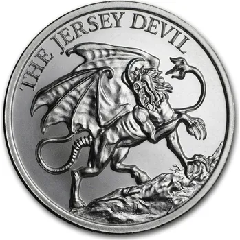 Pobjoy Mint 2 oz High Relief- Jersey Devil