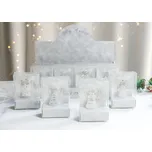 Skleněný anděl na zavěšení v průhledné…