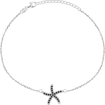 Náramek Brilio Silver Designový stříbrný náramek s mořskou hvězdicí BRC24WBC (Ag 925/1000, 1,5 g)