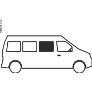 Příslušenství ke karavanu Boční posuvné okno CARBEST pro VW Crafter (2018- ), přední levé, 1488x713mm, tonované