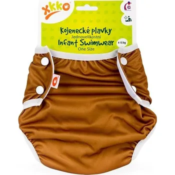 Kojenecké plavky XKKO Jednovelikostní kojenecké plavky Honey Mustard