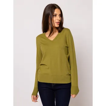 Dámský svetr Dámský svetr Heavy Tools HEKKA T53009W2403 Olive Velikost: XXL