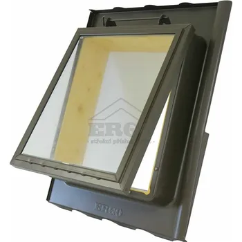 ERGO Střešní vikýř 2000 – např. pro Betonpres, Bramac Classic, Besk, KM Beta - tmavě hnědá