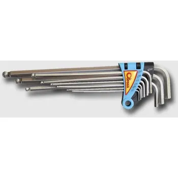 Klíč RICHMANN Sada IMBUS klíčů s kuličkou v palcových rozměrech 9 dílů PC6617