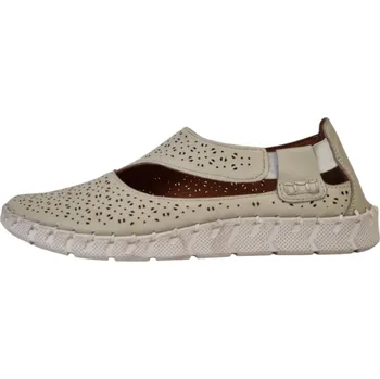 Dámské polobotky Urban ladies dámské polobotky HY2024-2 krémové Velikost: 38