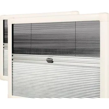 Příslušenství ke karavanu Kombinovaná plisovaná roleta se síťkou proti hmyzu HORREX UCS 472x501 mm
