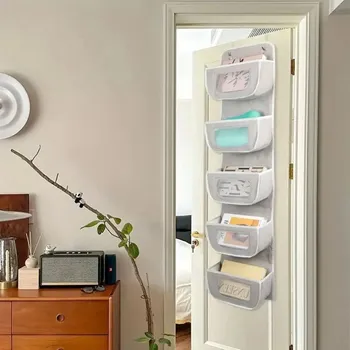 Příslušenství ke karavanu Organizér, 5-úrovňový, závěsný, průhledný