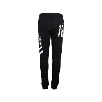 Pánské kalhoty Bikkembergs Kalhoty z materiálu C 1 048 85 E 1978 Černá Regular Fit XL