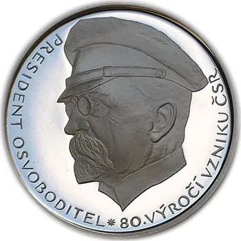 Sběratelství Mince MASARYK 1998 - 80. VÝROČÍ VZNIKU ČSR