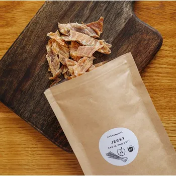 Sušené maso Květomluva JERKY Krůtí sušené maso pro děti 70g